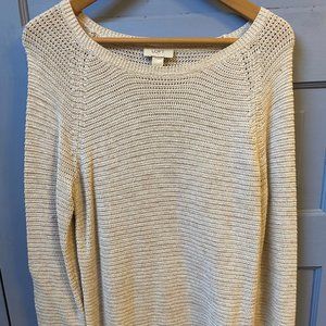 comfy cream sweater